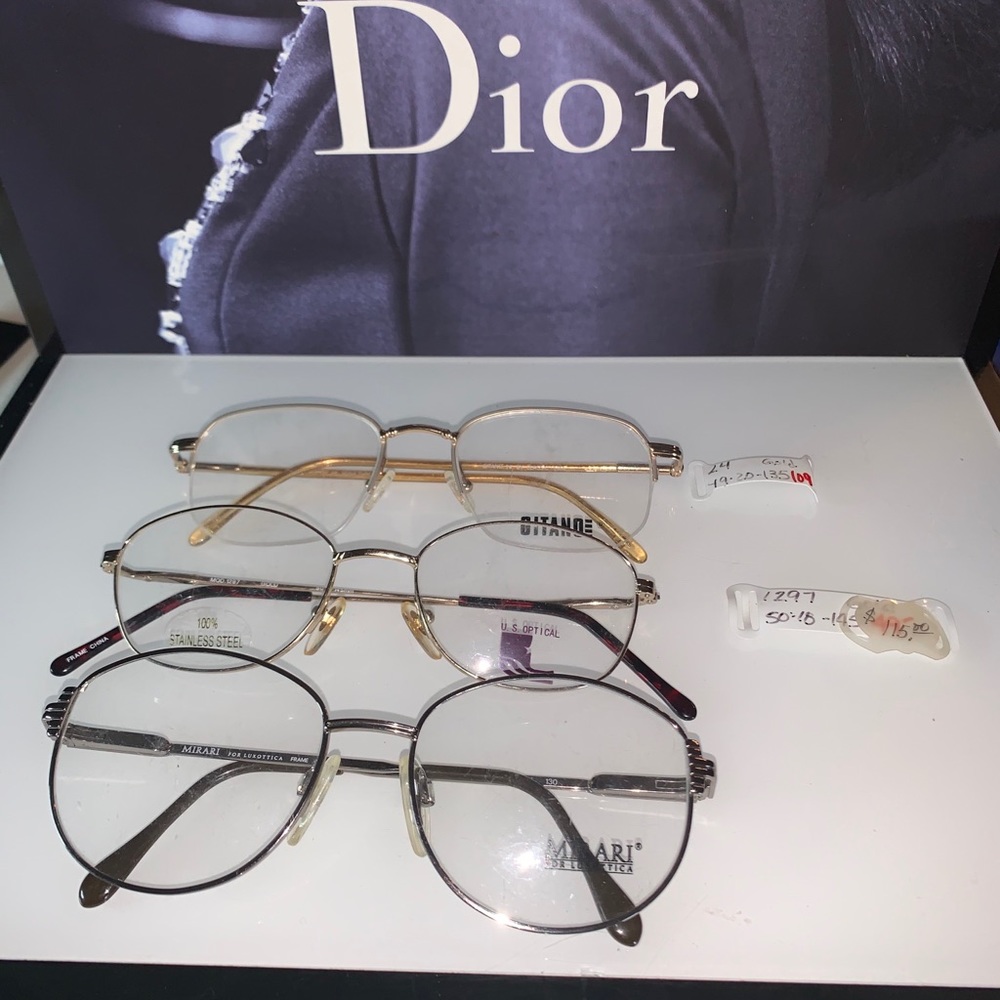 3 for 1 Sale 80’s Vintage glasses